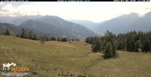 Archiv Foto Webcam Blick von Mecki&#39;s Alm Hütte auf der Faschingalm 11:00
