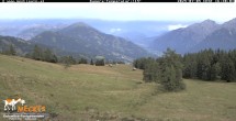 Archived image Webcam View of the Mecki&#39;s Alm mountain hut 15:00