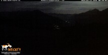 Archiv Foto Webcam Blick von Mecki&#39;s Alm Hütte auf der Faschingalm 23:00