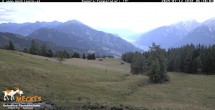 Archiv Foto Webcam Blick von Mecki&#39;s Alm Hütte auf der Faschingalm 05:00