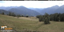 Archiv Foto Webcam Blick von Mecki&#39;s Alm Hütte auf der Faschingalm 11:00