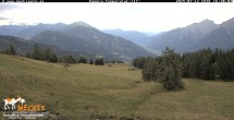 Archiv Foto Webcam Blick von Mecki&#39;s Alm Hütte auf der Faschingalm 15:00