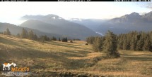 Archiv Foto Webcam Blick von Mecki&#39;s Alm Hütte auf der Faschingalm 05:00
