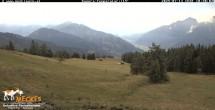 Archiv Foto Webcam Blick von Mecki&#39;s Alm Hütte auf der Faschingalm 09:00