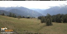 Archiv Foto Webcam Blick von Mecki&#39;s Alm Hütte auf der Faschingalm 11:00
