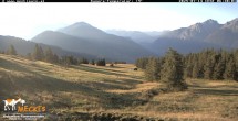 Archiv Foto Webcam Blick von Mecki&#39;s Alm Hütte auf der Faschingalm 05:00