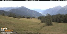 Archiv Foto Webcam Blick von Mecki&#39;s Alm Hütte auf der Faschingalm 11:00