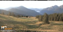 Archived image Webcam View of the Mecki&#39;s Alm mountain hut 05:00