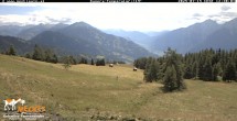 Archived image Webcam View of the Mecki&#39;s Alm mountain hut 11:00