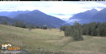 Archiv Foto Webcam Blick von Mecki&#39;s Alm Hütte auf der Faschingalm 05:00