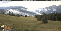 Archiv Foto Webcam Blick von Mecki&#39;s Alm Hütte auf der Faschingalm 07:00