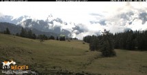 Archiv Foto Webcam Blick von Mecki&#39;s Alm Hütte auf der Faschingalm 09:00