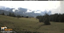 Archiv Foto Webcam Blick von Mecki&#39;s Alm Hütte auf der Faschingalm 11:00