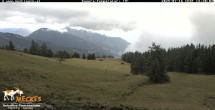 Archiv Foto Webcam Blick von Mecki&#39;s Alm Hütte auf der Faschingalm 13:00