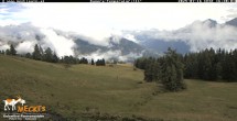 Archiv Foto Webcam Blick von Mecki&#39;s Alm Hütte auf der Faschingalm 15:00