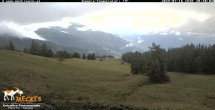 Archiv Foto Webcam Blick von Mecki&#39;s Alm Hütte auf der Faschingalm 19:00