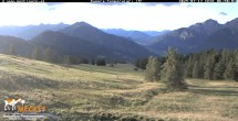 Archiv Foto Webcam Blick von Mecki&#39;s Alm Hütte auf der Faschingalm 06:00