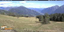 Archiv Foto Webcam Blick von Mecki&#39;s Alm Hütte auf der Faschingalm 15:00