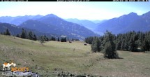 Archiv Foto Webcam Blick von Mecki&#39;s Alm Hütte auf der Faschingalm 09:00