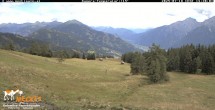Archiv Foto Webcam Blick von Mecki&#39;s Alm Hütte auf der Faschingalm 13:00