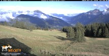 Archived image Webcam View of the Mecki&#39;s Alm mountain hut 17:00