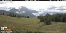 Archiv Foto Webcam Blick von Mecki&#39;s Alm Hütte auf der Faschingalm 11:00