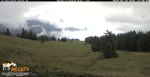 Archiv Foto Webcam Blick von Mecki&#39;s Alm Hütte auf der Faschingalm 13:00