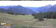 Archived image Webcam View of the Mecki&#39;s Alm mountain hut 05:00