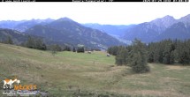 Archived image Webcam View of the Mecki&#39;s Alm mountain hut 06:00