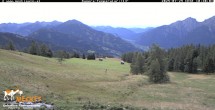 Archived image Webcam View of the Mecki&#39;s Alm mountain hut 09:00