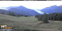 Archiv Foto Webcam Blick von Mecki&#39;s Alm Hütte auf der Faschingalm 05:00