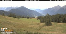 Archiv Foto Webcam Blick von Mecki&#39;s Alm Hütte auf der Faschingalm 09:00