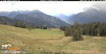 Archiv Foto Webcam Blick von Mecki&#39;s Alm Hütte auf der Faschingalm 11:00