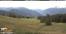 Archiv Foto Webcam Blick von Mecki&#39;s Alm Hütte auf der Faschingalm 07:00