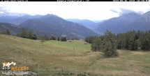 Archiv Foto Webcam Blick von Mecki&#39;s Alm Hütte auf der Faschingalm 09:00