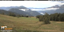 Archived image Webcam View of the Mecki&#39;s Alm mountain hut 06:00