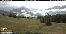 Archived image Webcam View of the Mecki&#39;s Alm mountain hut 07:00
