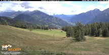Archiv Foto Webcam Blick von Mecki&#39;s Alm Hütte auf der Faschingalm 13:00