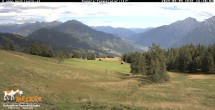 Archiv Foto Webcam Blick von Mecki&#39;s Alm Hütte auf der Faschingalm 10:00