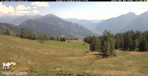 Archiv Foto Webcam Blick von Mecki&#39;s Alm Hütte auf der Faschingalm 13:00