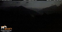 Archiv Foto Webcam Blick von Mecki&#39;s Alm Hütte auf der Faschingalm 23:00