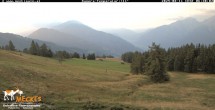 Archiv Foto Webcam Blick von Mecki&#39;s Alm Hütte auf der Faschingalm 05:00