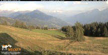 Archiv Foto Webcam Blick von Mecki&#39;s Alm Hütte auf der Faschingalm 17:00