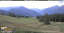 Archiv Foto Webcam Blick von Mecki&#39;s Alm Hütte auf der Faschingalm 06:00