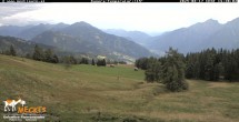 Archiv Foto Webcam Blick von Mecki&#39;s Alm Hütte auf der Faschingalm 13:00