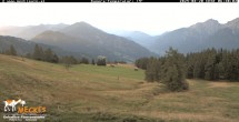 Archived image Webcam View of the Mecki&#39;s Alm mountain hut 05:00