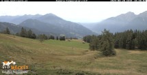 Archived image Webcam View of the Mecki&#39;s Alm mountain hut 09:00