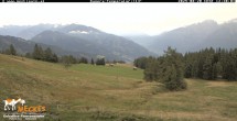 Archived image Webcam View of the Mecki&#39;s Alm mountain hut 11:00