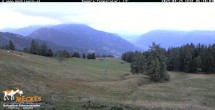 Archiv Foto Webcam Blick von Mecki&#39;s Alm Hütte auf der Faschingalm 05:00