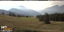 Archiv Foto Webcam Blick von Mecki&#39;s Alm Hütte auf der Faschingalm 07:00